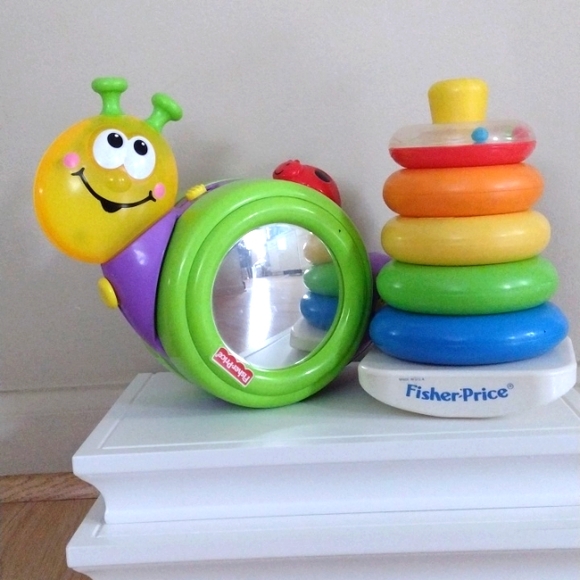 Fisher Price Baby Toys Stacking & Musical Snail - Picture 1 of 5